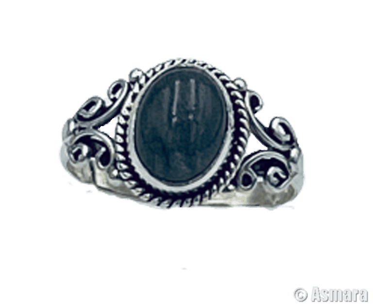 Bague Labradorite Arabesque argent 925