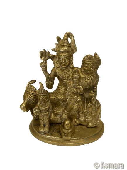 Shiva Famille en Bronze chez Asmara