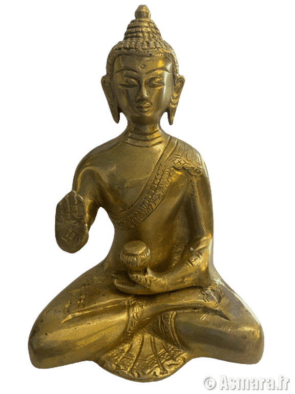 Bouddha 15 cm en Bronze chez Asmara