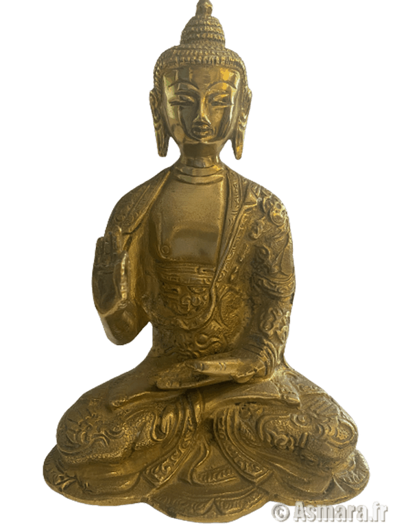 Bouddha 16 cm en Bronze chez Asmara