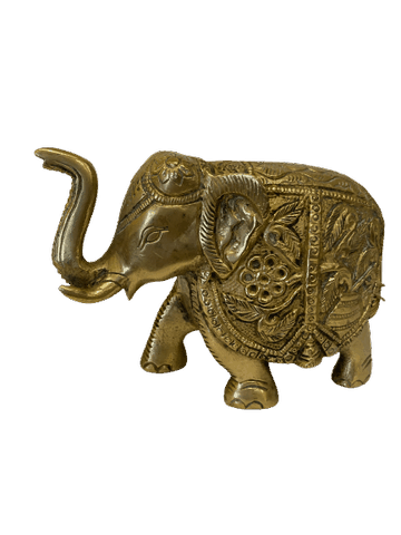 Eléphant en Bronze chez Asmara